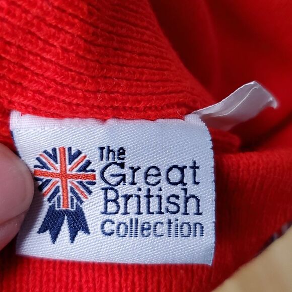 Hat by Great British Collection Red One Size - Picture 3 of 4